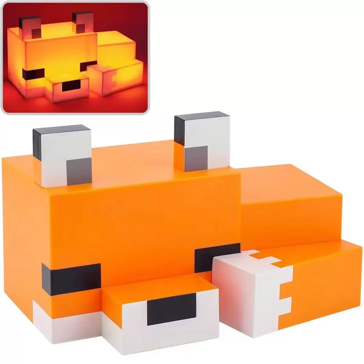 Minecraft Baby Fox Lamp
