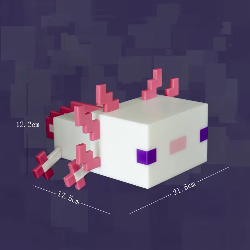 Minecraft Axolotl Night Light🦎
